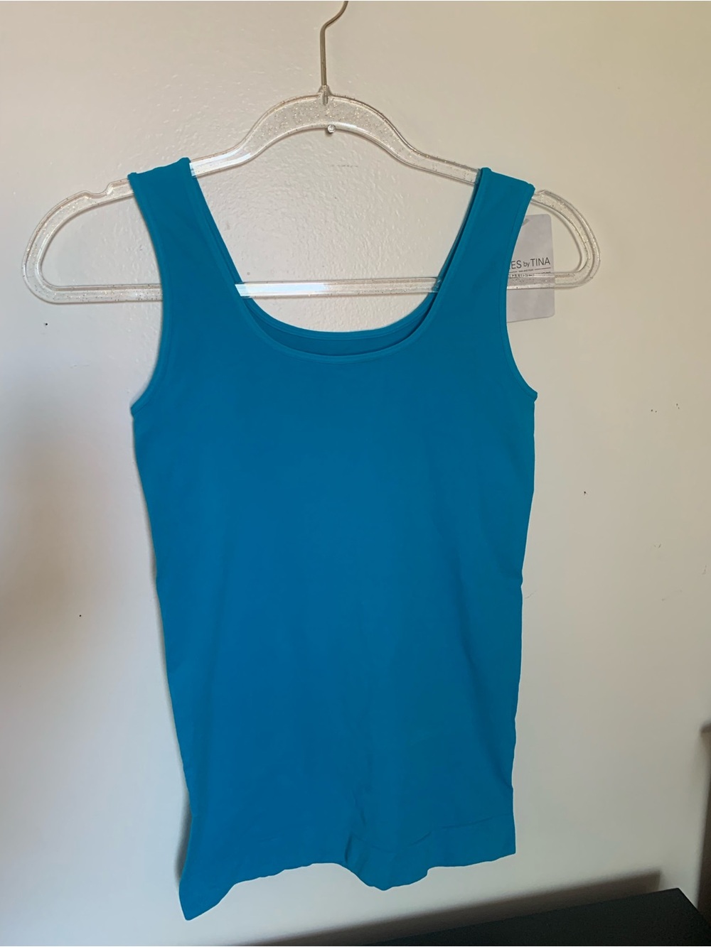 Tees by Tina Teal Scoop Neck Tank
